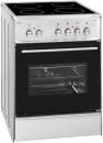 ARDEBO.de Exquisit ECM6-4 Inox EEK: A Elektro-Standherd, Glaskeramik, 60 cm breit, Grill, Umluft, Edelstahl