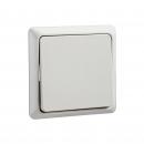 Elso 241600 Universalschalter 10A, Renovierung komplett Steckklemme, perlweiß