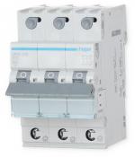 Hager MBS310 Leitungsschutzschalter, Sicherungsautomat, 3-polig, 6kA, B-Charakteristik, 10A