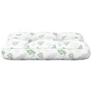 Palettenkissen Blattmuster 60x40x12 cm Stoff