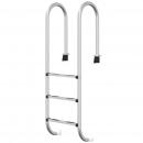 Pool-Leiter 54x38x158 cm Edelstahl 304