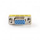 ARDEBO.de - VGA-Adapter | VGA Buchse | VGA Buchse | Vernickelt | Gerade | Metall | Metall | Plastikbeutel