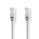 ARDEBO.de - CAT5e-Netzwerkkabel | U/UTP | RJ45 Stecker | RJ45 Stecker | 10.0 m | Rund | PVC | Grau | Aufhänger