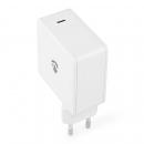 ARDEBO.de - Netzladegerät | 100 W | GaN | PD3.0 100W / PD3.0 30W / PD3.0 45W / PD3.0 60W / PD3.0 65W | Schnellladefunktion | 3.0 / 5.0 A | Anzahl der Ausgänge: 1 | USB-C? | Automatische Spannungswahl | Weiss