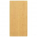 Tischplatte 50x100x2,5 cm Bambus