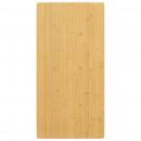 Tischplatte 50x100x4 cm Bambus