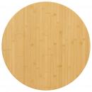 Tischplatte Ø60x4 cm Bambus