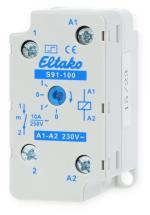 Eltako S91-100-230V Eletkromechanischer Stromstoßschalter, 1 Schließer, 10A, 230V (91100030)