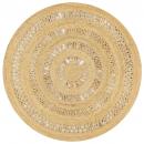 Teppich Handgefertigt Jute Geflochten 120 cm