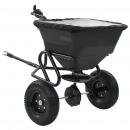Handstreuwagen Salzstreuer zum Ziehen PVC Stahl 125x74x79cm 45L