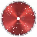 Diamant-Trennscheibe mit Turbo und Löchern Stahl 300 mm