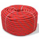 Bootsseil Polypropylen 16 mm 50 m Rot