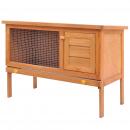 Kaninchenstall Kleintierhaus Hasenstall 1 Ebene Holz   