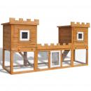 Großer Kaninchenstall Kleintierkäfig Doppelhaus