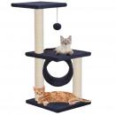 Katzen-Kratzbaum Sisal 65 cm Dunkelblau
