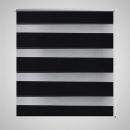 Doppelrollo Seitenzug Duo Rollo 100 x 175 cm schwarz