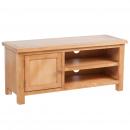 TV-Schrank 103x36x46 cm Massivholz Eiche
