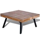 Couchtisch Quadratisch Altholz Teak 