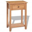 Konsolentisch 50x32x75 cm Massivholz Eiche