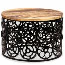 Couchtisch Massivholz Mango 60x40 cm