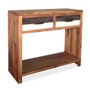 Konsolentisch Massivholz Akazie 86x30x75 cm