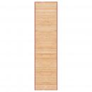 Teppich Bambus 80x300 cm Braun