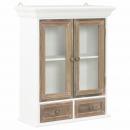 Wandschrank Weiß 49x22x59 cm Holzwerkstoff
