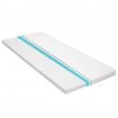 Matratzenauflage 100 x 200 cm Kaltschaum Ei-Profil 6 cm
