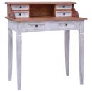 Schreibtisch mit Schubladen 90x50x101 cm Altholz Massiv