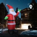 Aufblasbarer Weihnachtsmann LED IP20 600 cm XXL  