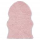 Teppich 60x90 cm Künstlicher Schafspelz Rosa