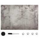 Magnettafel Wandmontage Glas 50x30 cm