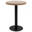 Bistrotisch Hellbraun 60 cm MDF