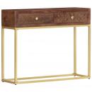 Konsolentisch 90×30×75 cm Massivholz Mango