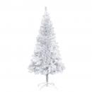 Künstlicher Weihnachtsbaum mit Ständer Silber 150 cm PET