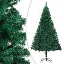 Künstlicher Weihnachtsbaum mit Dicken Zweigen Grün 210 cm PVC