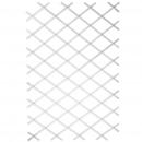 Nature Garten-Rankgitter 50x150 cm PVC Weiß 6040701
