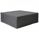 Nature Gartenmöbelabdeckung für niedrigen Tisch Stühle 250x250x70 cm