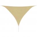 Sonnensegel Oxford-Gewebe Dreieckig 5x5x5 m Beige 