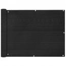 Balkonsichtschutz HDPE 90x600 cm Anthrazit