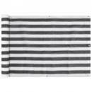 Balkonsichtschutz HDPE 75x600 cm anthrazit und weiß