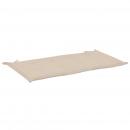 Gartenbank-Auflage Creme 100x50x3 cm Oxford-Gewebe