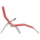 Klappliegen 2 Stk. Textilene Rot