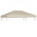 Pavillondach 310 g/m² 4×3 m Beige 