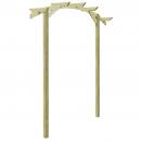 Garten-Pergola Kiefernholz Imprägniert 180x210x40 cm