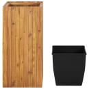Garten-Hochbeet 43,5 x 43,5 x 90 cm Massivholz Akazie