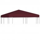 Pavillondach 310 g / m² 3x3 m Weinrot 