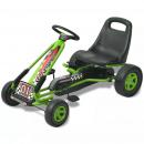 Pedal Go-Kart mit verstellbarem Sitz Grün