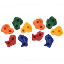 Klettersteine 10 Stk. Mehrfarbig PE