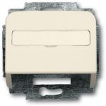 Busch-Jaeger 1758-212 Zentralscheibe mit Tragring, Duro 2000 Si, weiß (2CKA001724A1002)